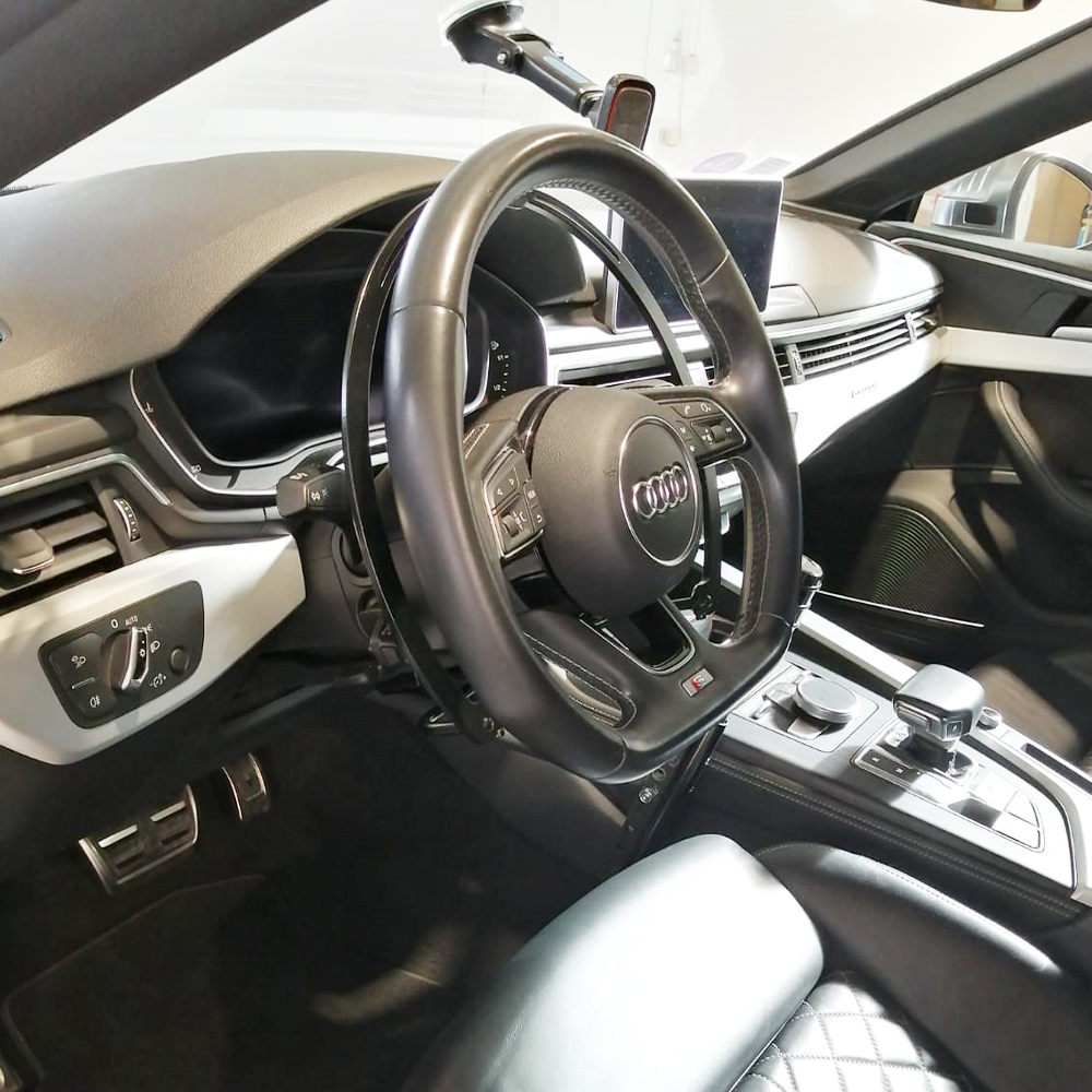 LUXOMA Gasring unter dem Lenkrad