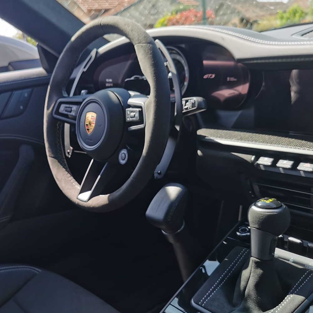 PALAN Gasring über Paddel hinter dem Lenkrad